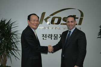 Under Secretary Mancuso with Soung Ku Shim, President of Korea Security Trade Institute