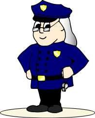 Ben as Police Officer