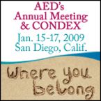 2009 AED Annual Meeting and CONDEX