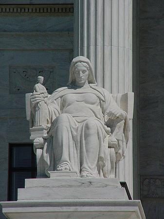 The Supreme Court Building: Contemplation of Justice