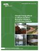 Cover of the Climate Change on Aquatic Indicators Final Report 