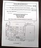 Floorplan route 2 - Copyright WARNING: Not all materials on this Web site were created by the federal government. Some content — including both images and text — may be the copyrighted property of others and used by the DOL under a license. Such content generally is accompanied by a copyright notice. It is your responsibility to obtain any necessary permission from the owner's of such material prior to making use of it. You may contact the DOL for details on specific content, but we cannot guarantee the copyright status of such items. Please consult the U.S.Copyright Office at the Library of Congress — http://www.copyright.gov — to search for copyrighted materials.