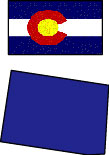 Colorado: Map and State Flag