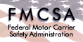 FMCSA Logo, Links to FMCSA Home Page