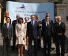 Group Photo of the G-8 Foreign Ministers in Moscow, Russia. 