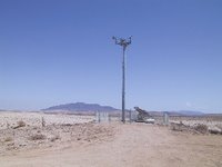 Mobile sensor tower in the Arizona desert. (Photo stargazing.com)