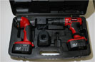 photo of a power drill in its case