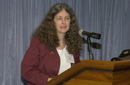 Barbara Fraumeni, Chief Economist, Bureau of Economic Analysis at podium