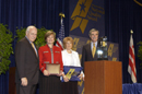 Vice Pres Cheney awardees & Secy Gutierrez