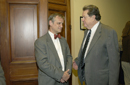 Rep. Earl Blumenauer, (Dem, Oregon)and William T. Hogarth, Ph.D., Assistant Administrator for Fisheries, NOAA