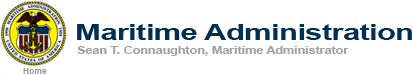 Maritime Administration, Sean T. Connaughton, Maritime Administrator