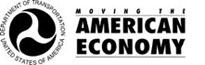 DOT's logo - Moving the American Economy