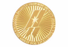 Malcom Baldrige National Quality Award Seal.