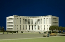 Model of the new Jefferson City U.S. Courthouse