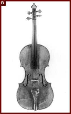 Fritz Kreisler's most famous violin made in 1733 by Giuseppe Guarneri of Cremona, Italy