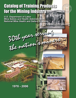 Catalog of Training Products for the Mining Industry Cover