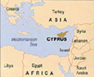 image of Cyprus' location map