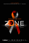 Graphic of the 2008 Work Zone Awareness poster.