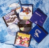 collage of assistive technology software applications
