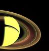 View of Saturn's rings
