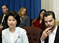 Secretary Chao and Ricky Martin.