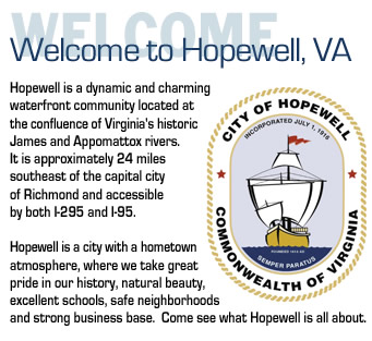 Welcome to Hopewell, Va