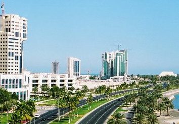 View of Doha Corniche