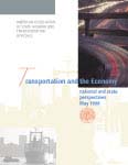 Transportation and the Economy: National and State Perspectives - May 1998