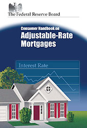 Cover of the publication 'Consumer Handbook on Adjustable Rate Mortgages'