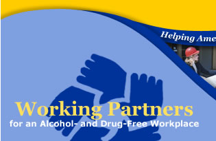 Working Partners for an Alcohol- and Drug-Free Workplace Logo