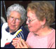 Women at a senior center, talking