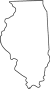 map of Illinois.