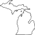 map of michigan.