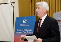 Photo of 2006 Children’s 
Environmental Health Champion Award Recipient, Philip J. Landrigan, M.D., 
M.Sc.