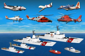 Image of aircraft and ships: assets to be acquired. Click for larger image.