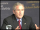 President Bush speaks during the Conference on School Safety at the National 4-H Youth Conference Center in Chevy Chase, Maryland.