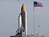 Space Shuttle Atlantis rolls out to Launch Pad 39A
