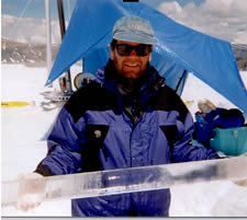 USGS Scientist in the field