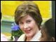 Secretary Spellings and First Lady Laura Bush talk with students at Avon Avenue Elementary School in Newark, New Jersey, where Mrs. Bush announced a Striving Readers grant to Newark Public Schools.  White House Photo by Shealah Craighead