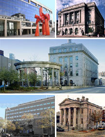 Collage of South Service Center Federal Buildings