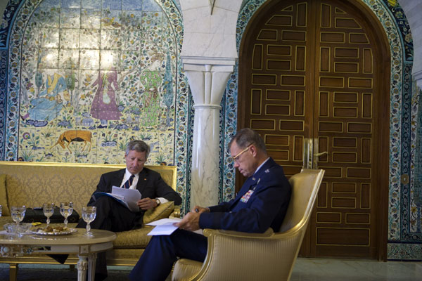 Photo taken in Tunisia during Secretary Rice’s trip to Portugal, Libya, Tunisia, Algeria, and Morocco, September 4 -7, 2008. State Dept. photo/David Y. Lee