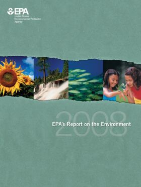 Cover of the EPA's 2008 Report on the Environment