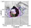 Galileo PPR temperature maps of Loki in October 1999