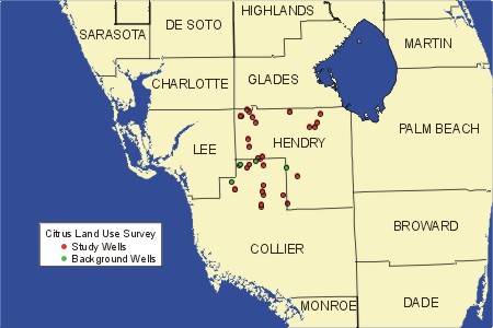 Map of Wells