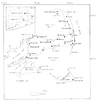 Figure 1. Map of Cape Cod showing location of major villages and towns.