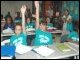 Students at Pin Oak Middle School and Houston Independent School District.  The school and district have enrolled more than 50 students displaced by Hurricane Katrina.
