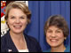 Secretary Spellings with Katherine Mitchell, director of Alabama's Reading Initiative.