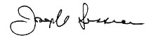 Joseph M. Sussman's signature