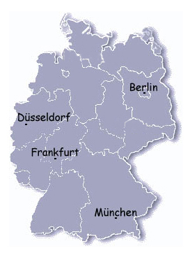 Map of Germany