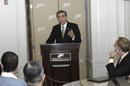 Secretary Carlos M. Gutierrez addresses the American Enterprise Institute